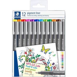 Pigment Liner 308 Fineliner 12 Stück