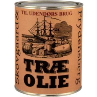 S&F - Træolie Udvendig - 1 L - træolie
