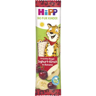 HiPP Økologiske frugtbarer med yoghurt, kirsebær og banan 345.65 DKK/1 kg (22 x 23.0g)