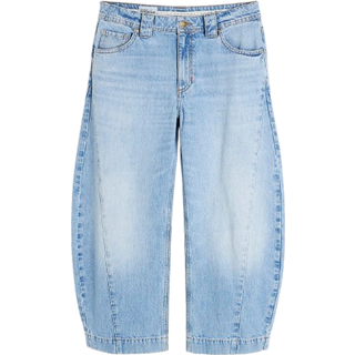 River Island Lemon Barrel 100% Cotton Jeans40 L