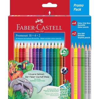 Faber Castell Colour Grip Promo Pack (24 pcs)