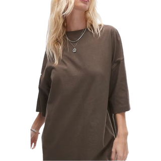 Topshop Oversized Drop Shoulder Tee