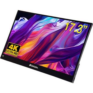 17" Verbatim PMT-17-4K - LCD monitor - 4K - 17.3"