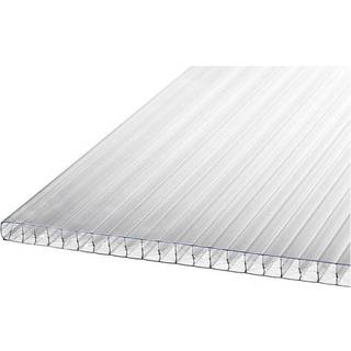 RIAS 5-lags RODENA X-struktur termoplade, klar - 16 x 980 x 3500 mm