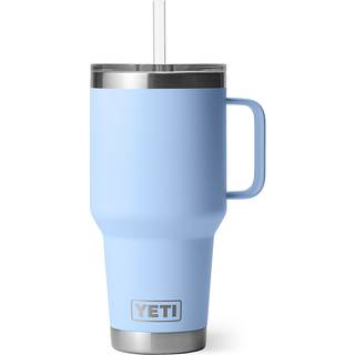 Yeti Rambler 35 oz Straw krus Vacuum Isoleret rustfrit st?l Big Sky Blue