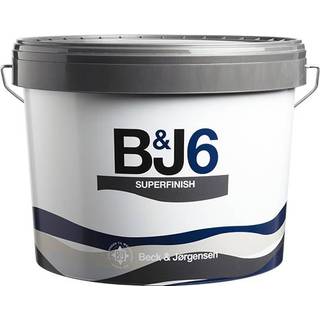 B&J 6 Super Finish Vægmaling - 9,0 L