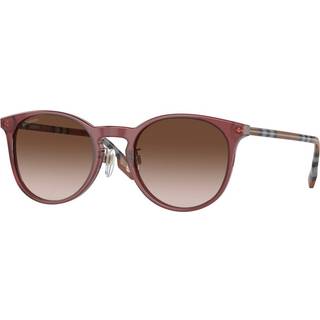 Burberry BE4380D Asian Fit 401813 51 Solbriller Kvinder Krystalklar - Transparent Burgundy - 51mm