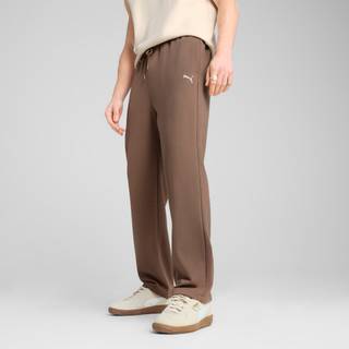 Men&#39;s Puma WARDROBE Essentials Relaxed Sweatpants, Brown, Size L, Clothing - Totally Taupe - L