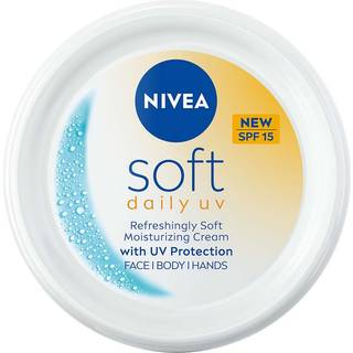 NIVEA Soft Daily UV Moisturizing Cream SPF15 100 ml