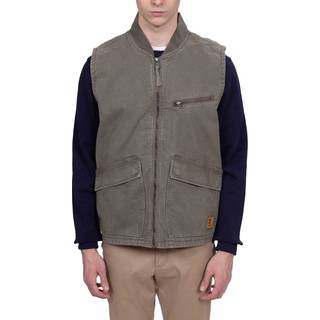Timberland Washed Canvas Gilet Black
