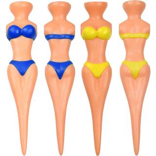 Golf Tees Bikini 4-pak MultiColor