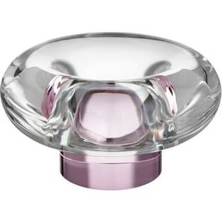 Kosta Boda Orion fyrfadsstage 6,3xØ11 cm Pink