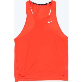 Nike Dri-FIT Fast Singlet Str. M Rød