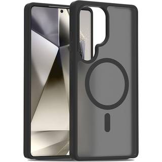 SKALO Samsung S25 Ultra Skin-touch Hybrid Cover - Blå
