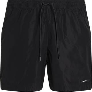 Medium Drawstring Swim Shorts - CK Essentials - Black - S