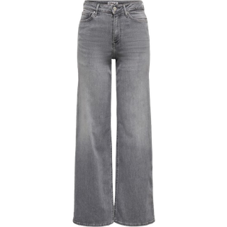 Only - Blå - Onlmadison Blush Hw Wid Dnm REA0938 - S/32