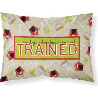 """" Caroline's Treasures SB3051Pillowcase Min hund er ikke fork?let Jeg er bare veluddannet fugt Wicking Fabric Standard Pillowcase Large Multicol