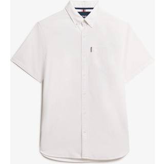 Superdry Oxford Kortærmet 100% Bomuld SkjorterStor
