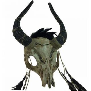 Voodoo Bison Totenschädel Maske