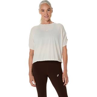 Asics Women's Nagino Run Adjustable Ss Top Birch Heather, XS