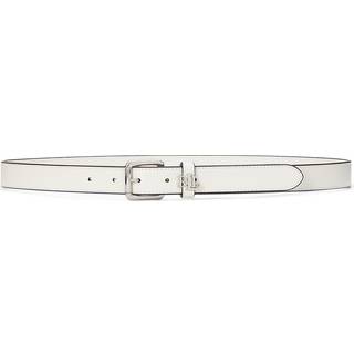 Lauren Ralph Lauren Logo-Keeper Læder Skinny Bælterxlarge