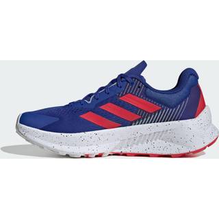Terrex Soulstride Flow Trail løbesko - Dash Grey / Pure Ruby / Semi Lucid Blue - 40