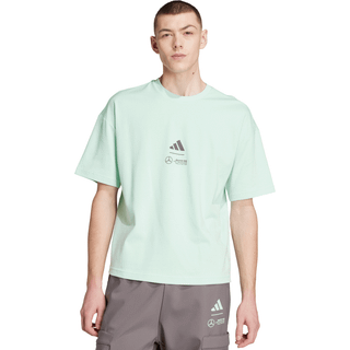 Mercedes - AMG Petronas Formula One Team Premium Woven T-shirt - Frozen Green / Grey Strata - L