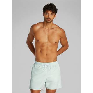 Medium Drawstring Swim Shorts - CK Monogram - Blue - XL
