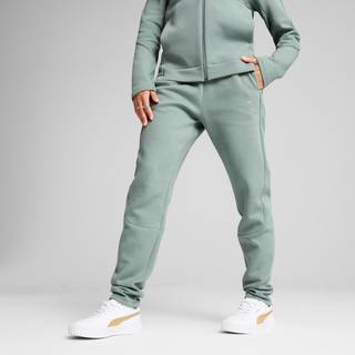 Women&#39;s Puma EVOSTRIPE Sweatpants, Green, Size XS, Clothing - Green Moon - XS