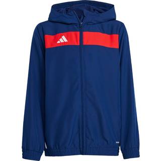 Tiro 25 Essentials Woven Kids hættetrøje - Team Navy / Red - 128