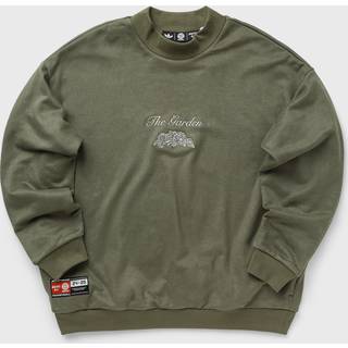 FC Bayern Garden Crew kønsneutral sweatshirt - Olive Strata - XL