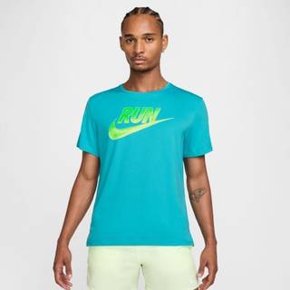 Nike Run Energy Miler SS Tee Str. L Blå