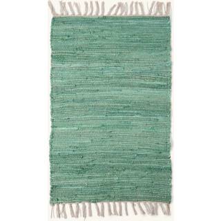 Søstrene Grene | Gulvtæppe | Bomuld. 80 x 50 cm. | Grøn