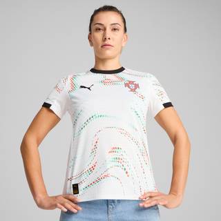 Women&#39;s Puma Portugal 2025 Away Jersey, White, Size XS, Clothing - Black - XS