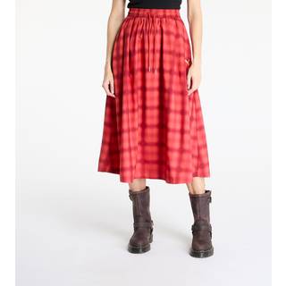 Women&#39;s Puma Road To Unity Woven Midi Printed Pleated Skirt, Red, Size S, Clothing - Red Fire - S