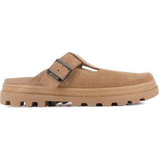 Dunelite Pyla Suede Mules, Dear Brown, 40