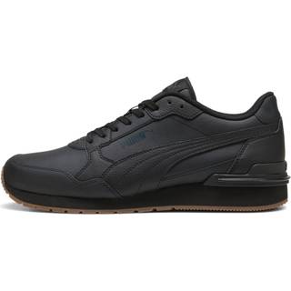 Puma Herre ST Runner V4 Læder Sneakers Puma Sort/Stærk Grå/Gummi