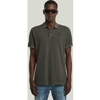 Dunda Overdyed Slim Polo - Grey - Men