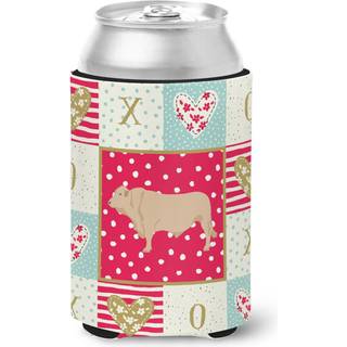 """" Caroline's Treasures CK5253CC Charolais Cow Love Can eller flaske Hugger Kold-bjælke-koozies multicolor """"