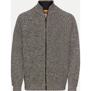 camel active Herren Cardigan grün Gemustert