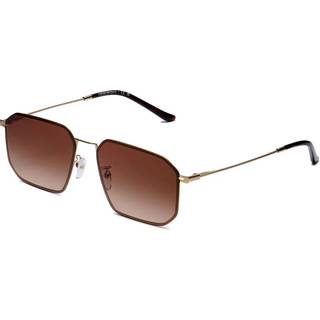 Emporio Armani Mand EA2165D 300213 Solbriller Metal Guld Brun Geometrisk Normal Skygge