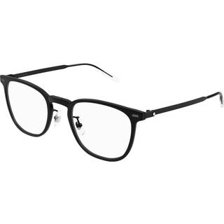Montblanc Mand MB0393ON 002 Optiske stel Injiceret Sort Transparent Firkantet