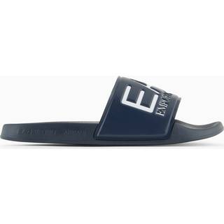 EA7 Emporio Armani Beach Sliders Navy Blue