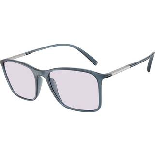 Giorgio Armani Mand AR8231U 6241M3 Solbriller Injiceret Blå Grå Pillow Fotokromatisk