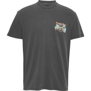 Cabana Print Back Graphic T-Shirt