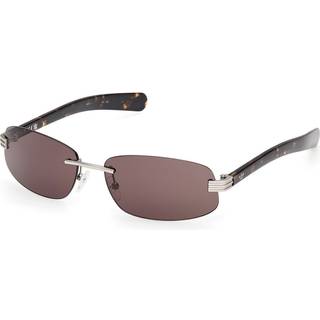 Adidas Unisex OR0130 17E Solbriller Metal Palladium Brun Firkantet Normal