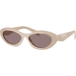 Prada Kvinde PR 26ZS 25B6X1 Solbriller Acetat Rosa Violet Geometrisk Normal