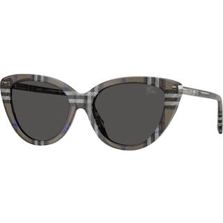 Burberry Kvinde BE4457 416687 Solbriller Acetat Grå Grå Cat Eye Normal