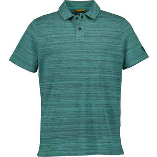 camel active Herren Polo-Shirt grün meliert
