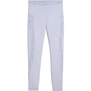 Women&#39;s Puma LACE High-Waisted 7/8 Tights, Blue, Size XS, Clothing - Cool Weather - XS